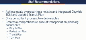 Staff Recommendations